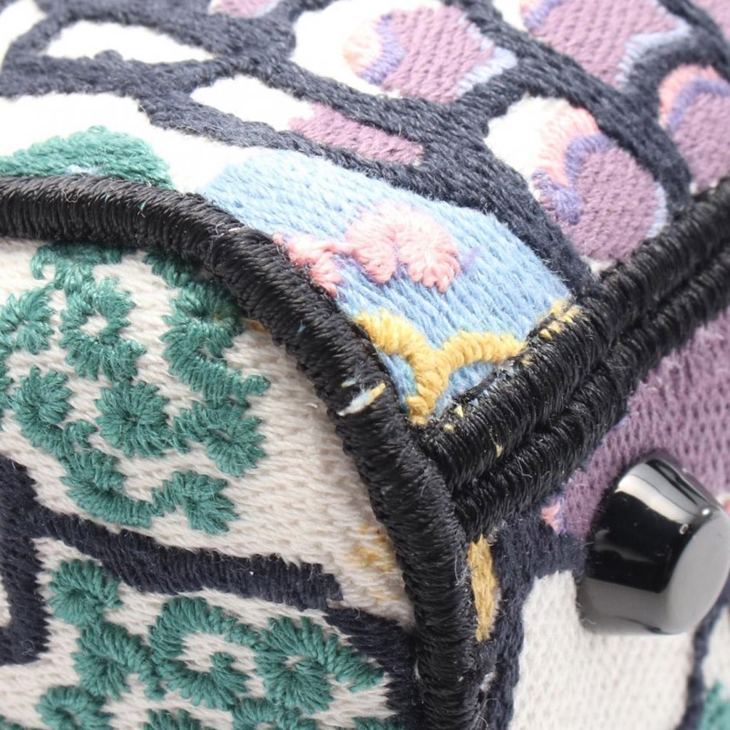 Dior Medium Canvas Embroidered Ciel De Reve Lady D Lite - 5