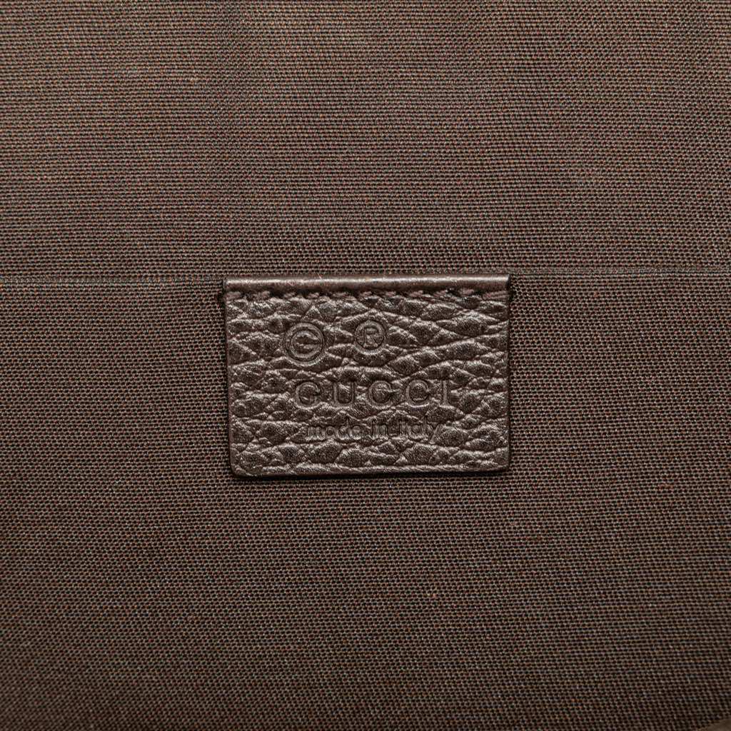 Gucci Mini Leather Web Dome Satchel - 5