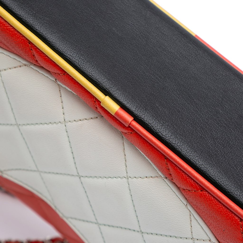 Chanel Medium Quilted Lambskin Cuba Color Flap - Image 10