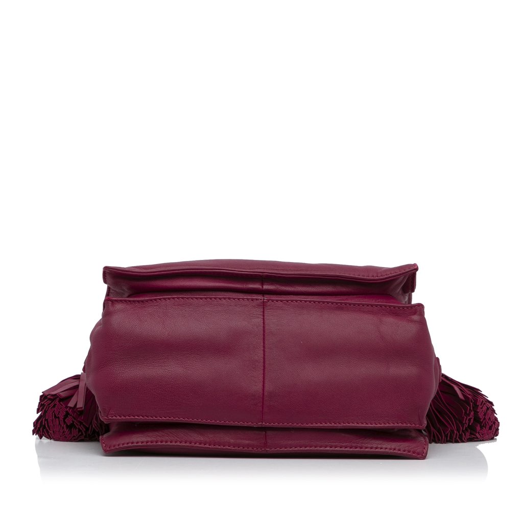 Loewe Small Leather Flamenco Crossbody Bag - 5