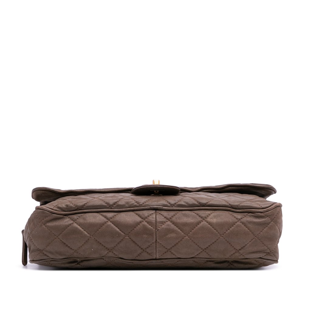 Chanel Large Quilted Iridescent Calfskin Shiva Flap - 3