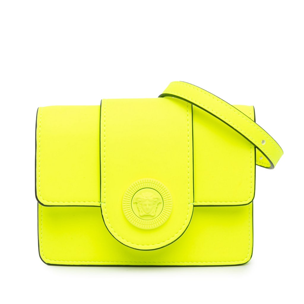 Versace Leather La Medusa Crossbody