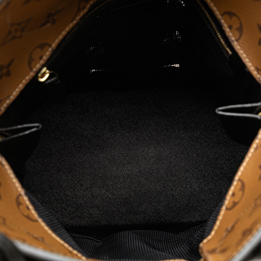 Louis Vuitton Monogram Reverse Tressage Tote MM - 4