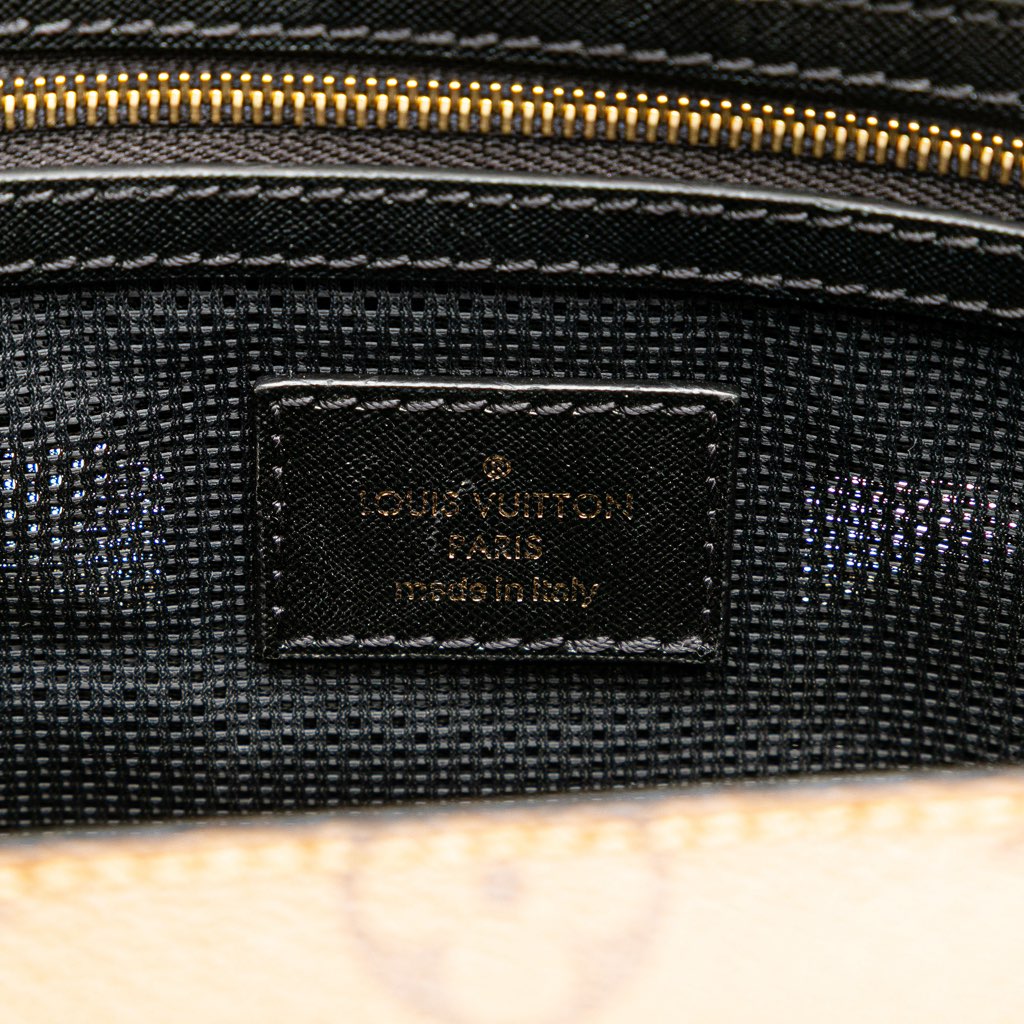 Louis Vuitton Monogram Reverse Tressage Tote MM - 5