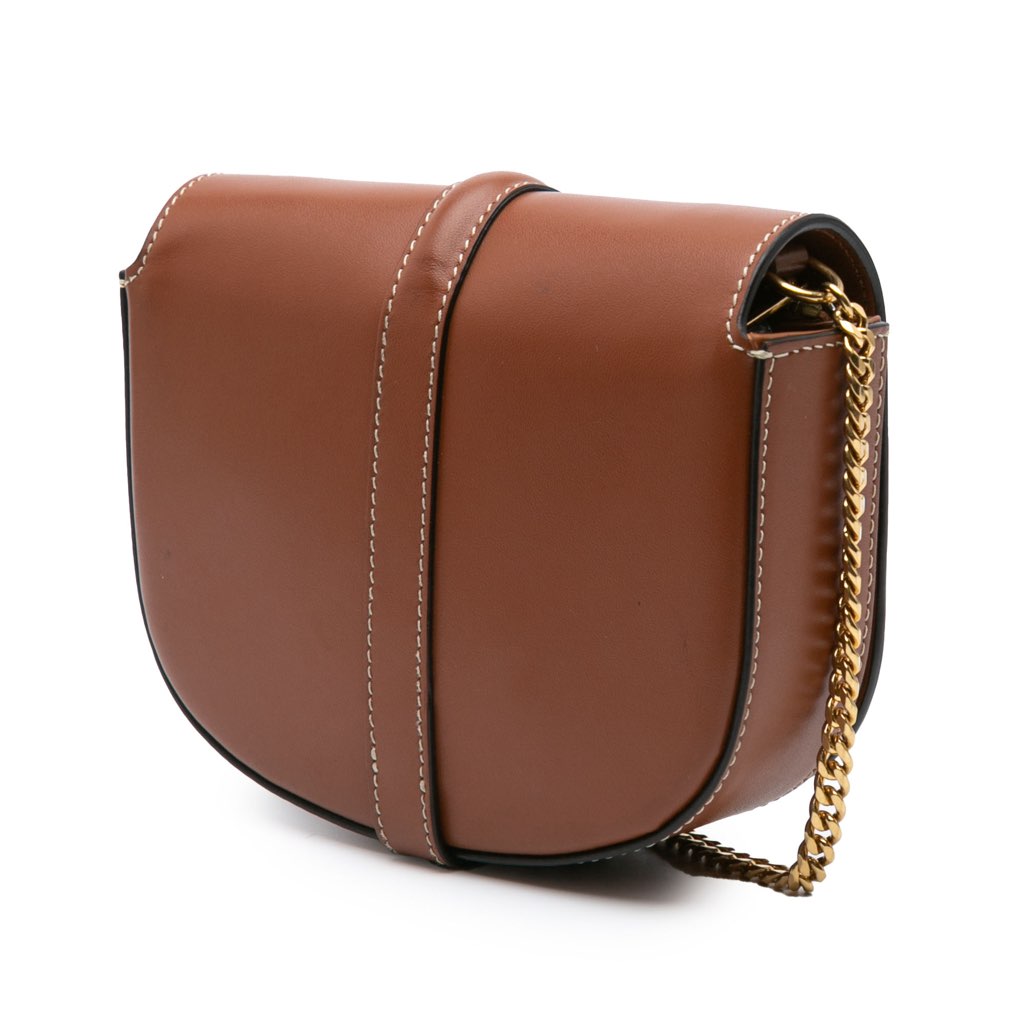 Celine Small Leather Besace 16 Wallet On Chain - 2