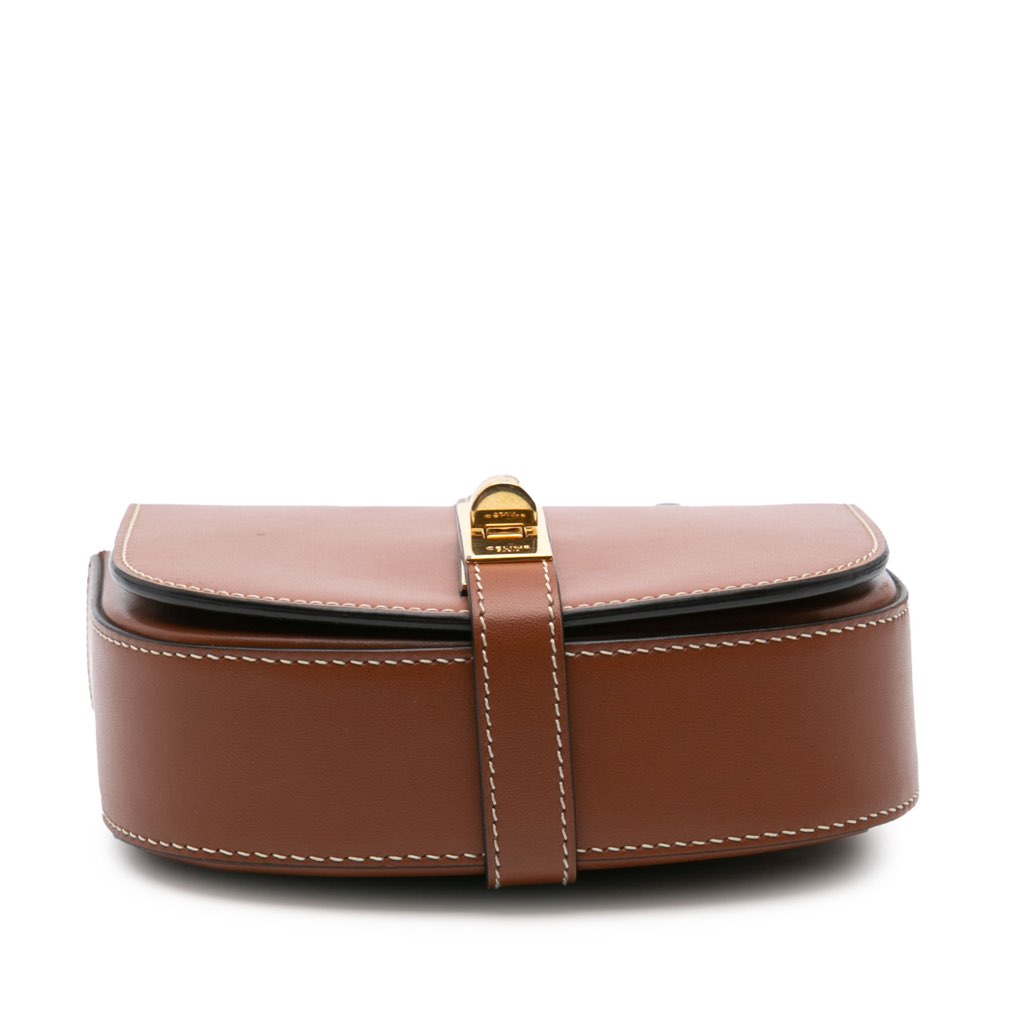 Celine Small Leather Besace 16 Wallet On Chain - 3