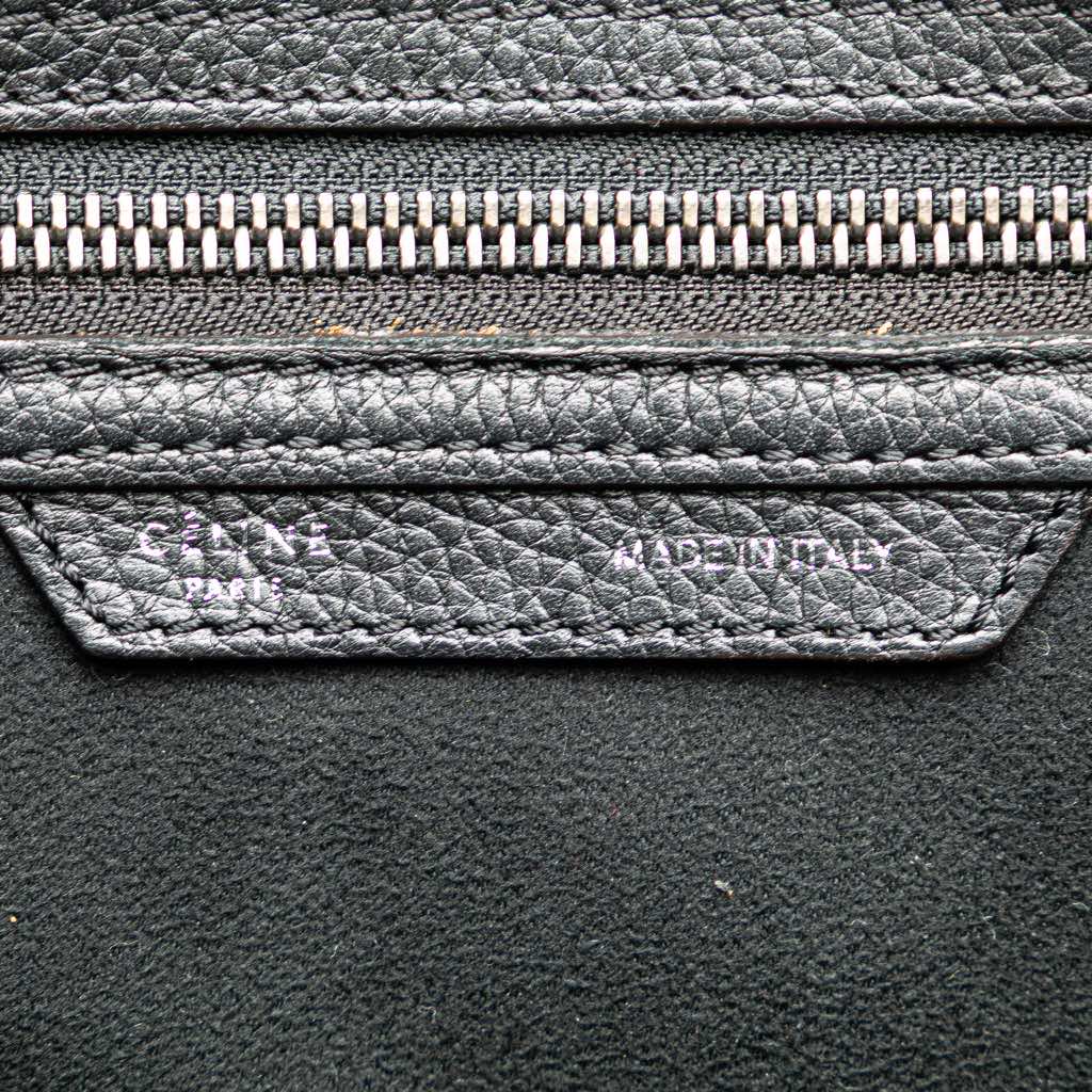 Celine Micro Drummed Calfskin Luggage Tote - 5