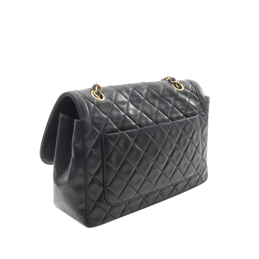 Chanel Medium CC Quilted Lambskin Single Flap - 2