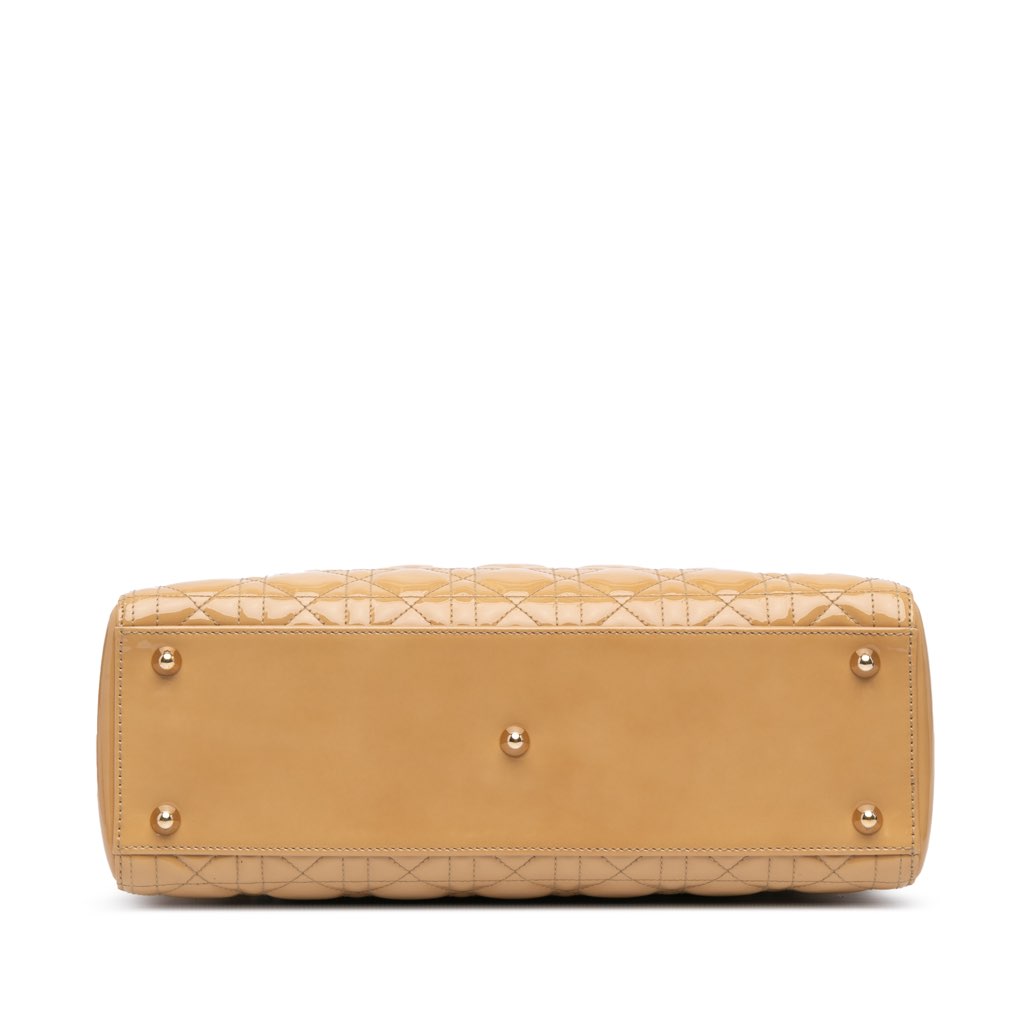 Dior Large Patent Cannage Lady Dior - 3