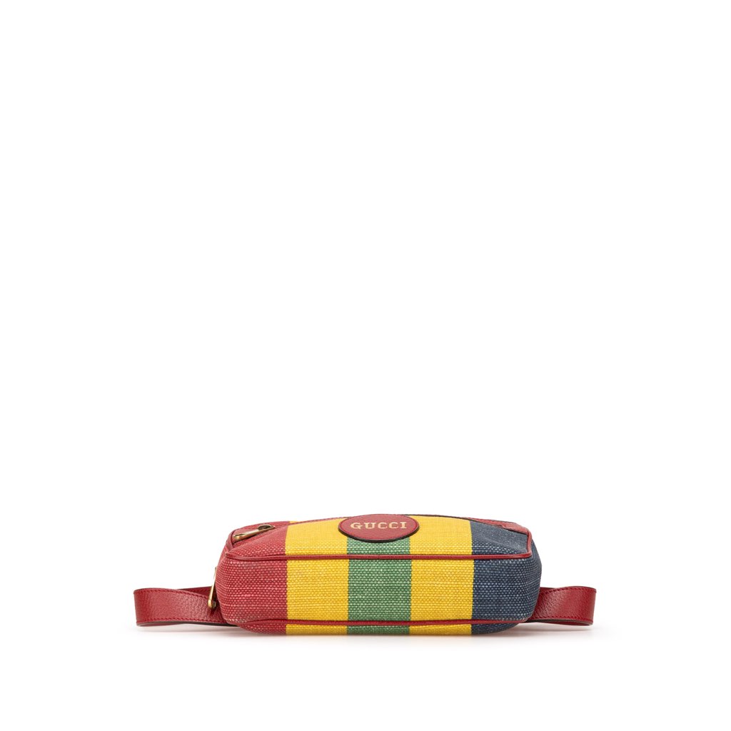 Gucci Baiadera Canvas Stripe Belt Bag - 3
