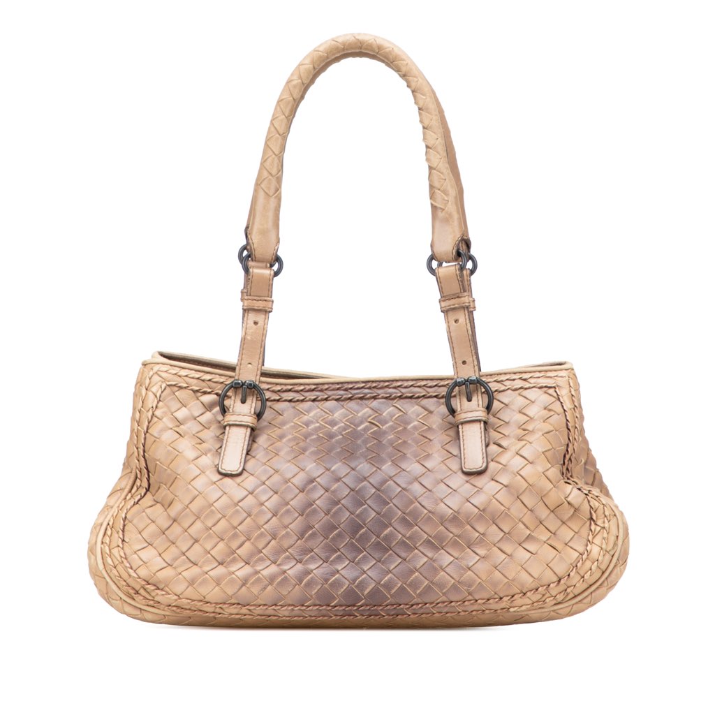 Bottega Veneta Small Nappa Gradient Intrecciato Handbag