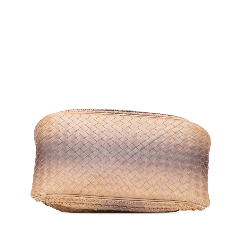 Bottega Veneta Small Nappa Gradient Intrecciato Handbag - Image 6