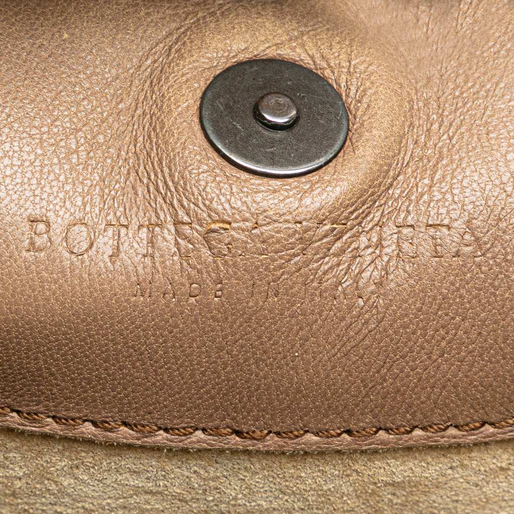 Bottega Veneta Small Nappa Gradient Intrecciato Handbag - Side view