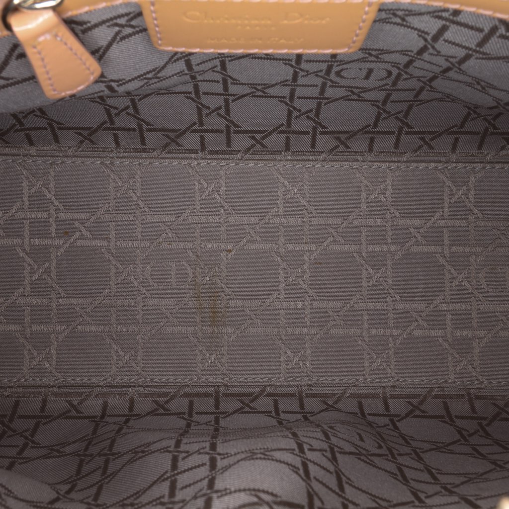 Dior Medium Patent Cannage Lady Dior - 4