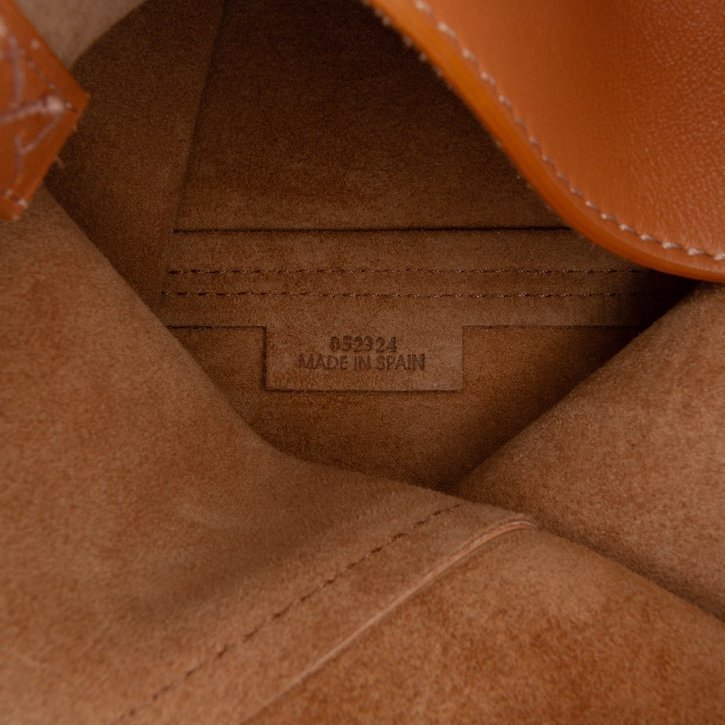 Loewe Medium Shiny Calfskin Puzzle Fold Tote - 5