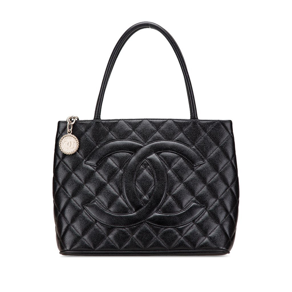 Chanel Caviar Medallion Tote