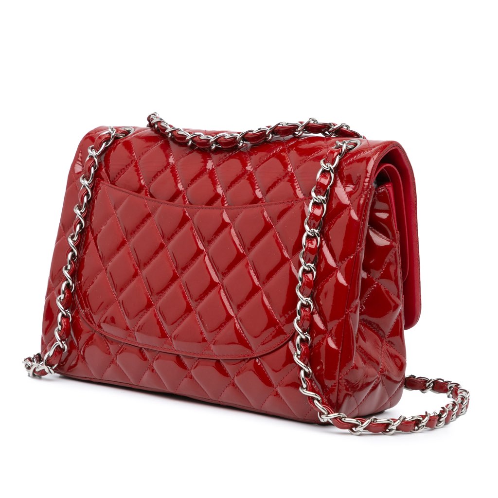 Chanel Jumbo Classic Patent Double Flap - 2
