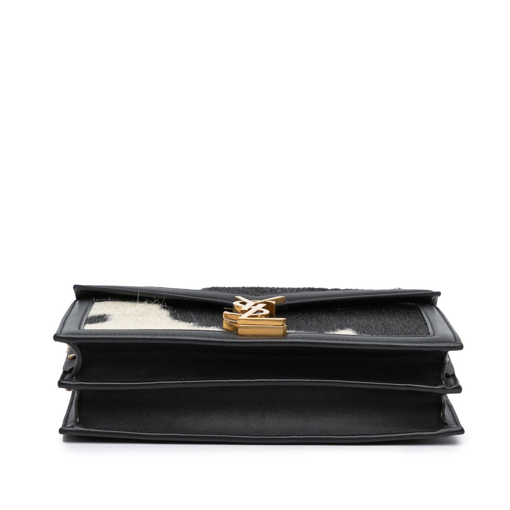 Saint Laurent Calf Hair Cassandra Crossbody - 3
