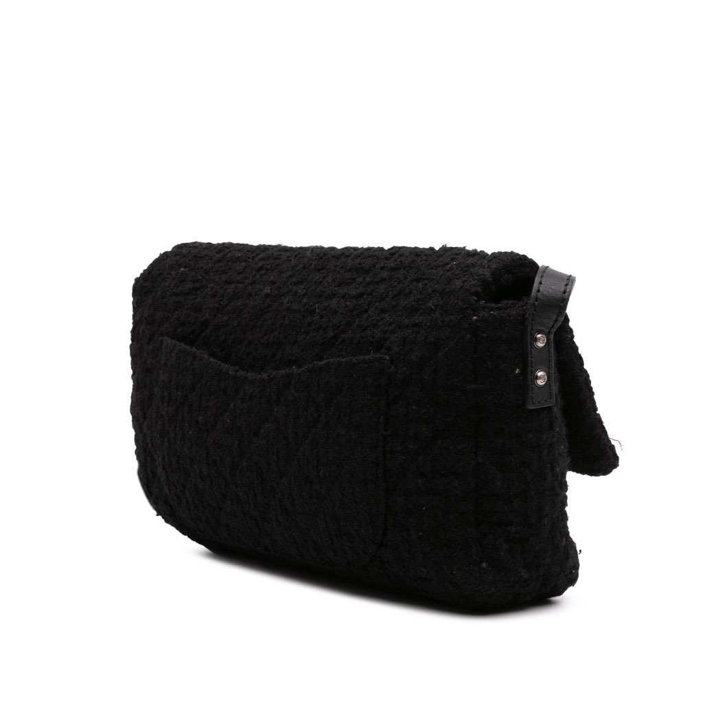 Chanel Jumbo Reissue 2.55 Quilted Tweed Easy Messenger Flap - 2