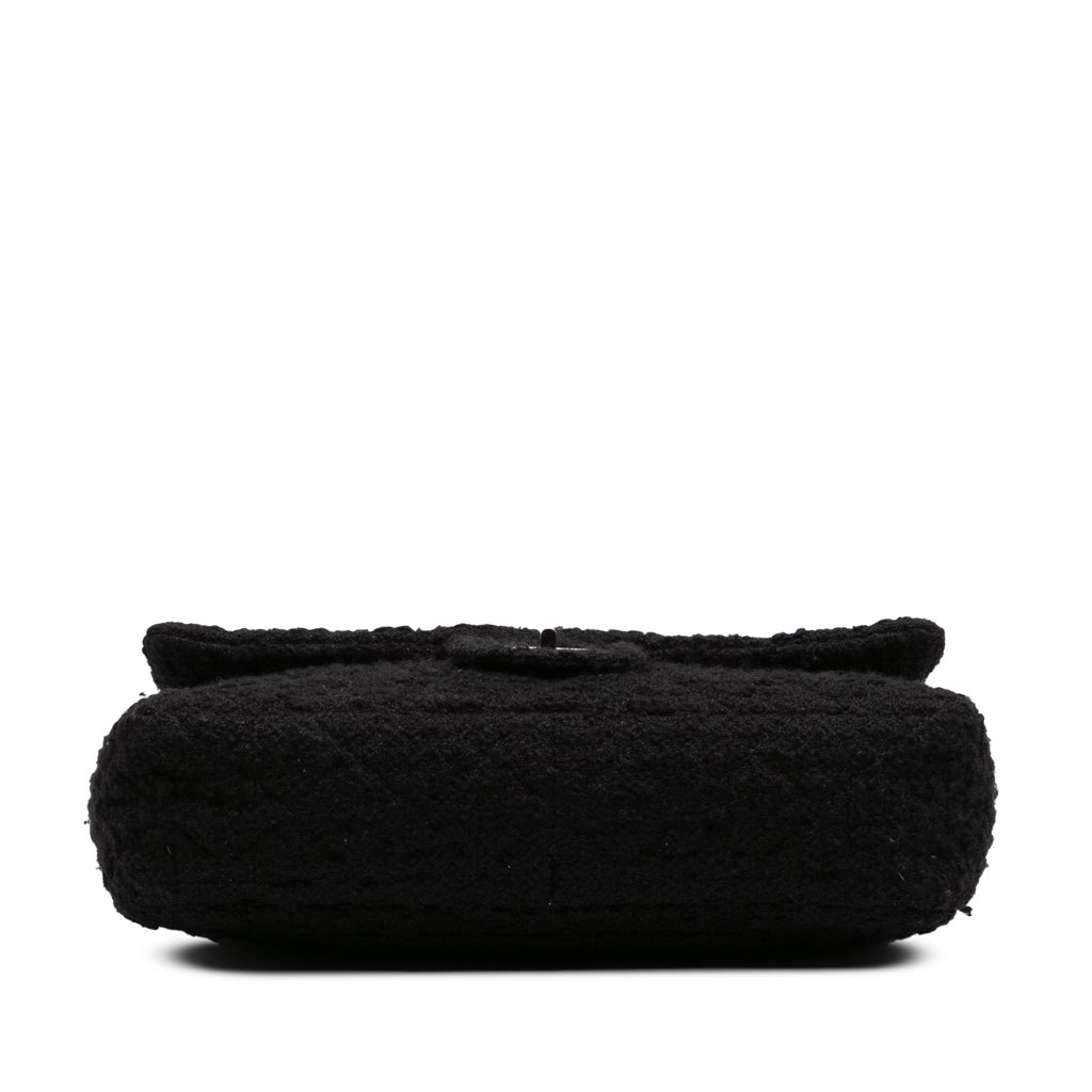 Chanel Jumbo Reissue 2.55 Quilted Tweed Easy Messenger Flap - 3