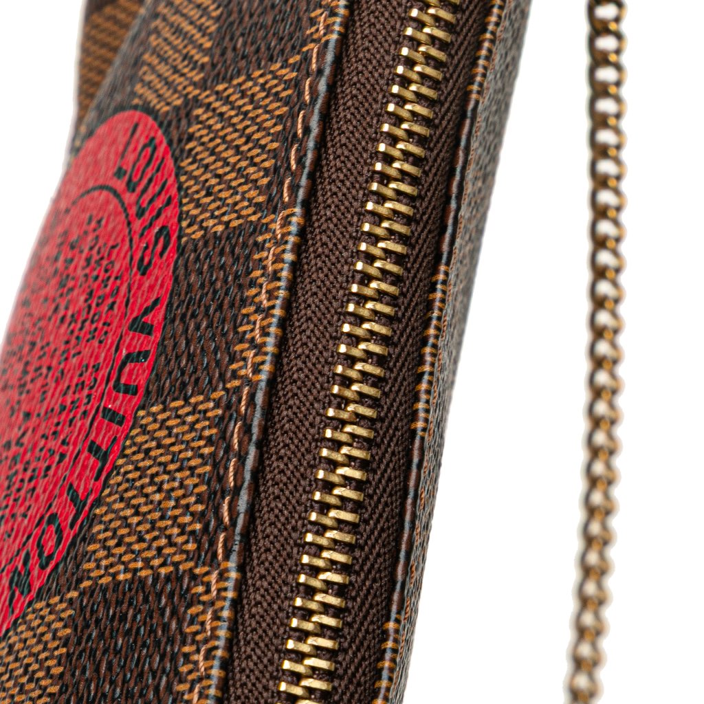 Louis Vuitton Damier Ebene Trunks and Bags Mini Pochette Accessoires - Image 11