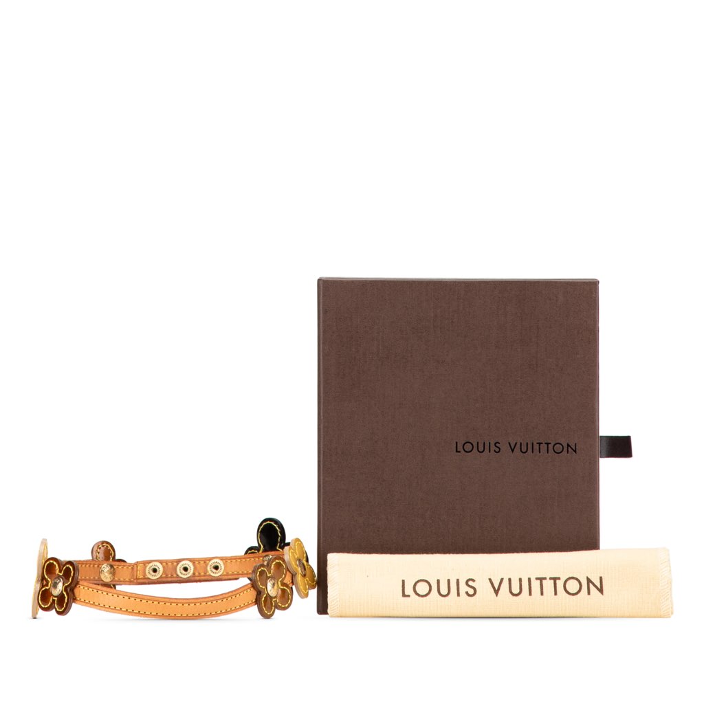 Louis Vuitton Leather Flower Lexington Choker - Detail 2