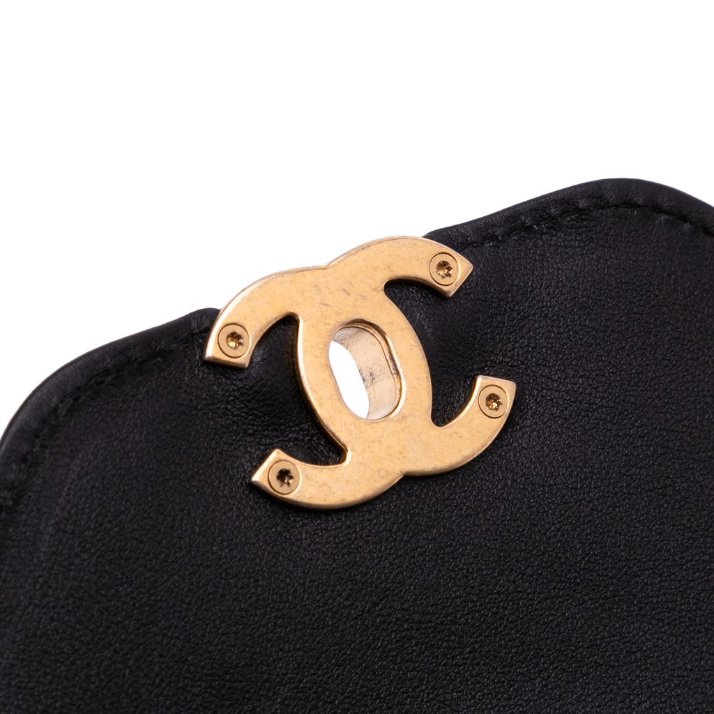 Chanel Mini Quilted Velvet Place Vendome Single Flap - Detail 2