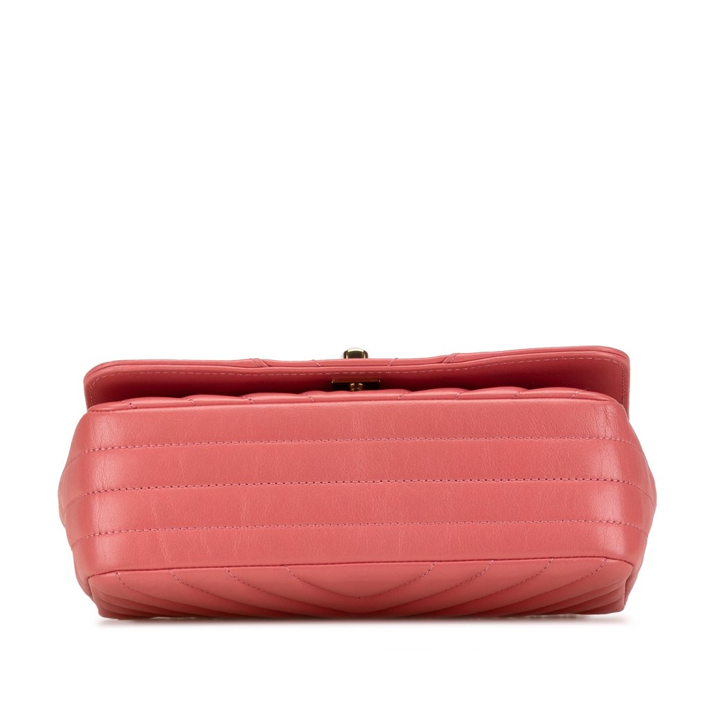 Chanel Mini Chevron Calfskin Statement Flap - 3