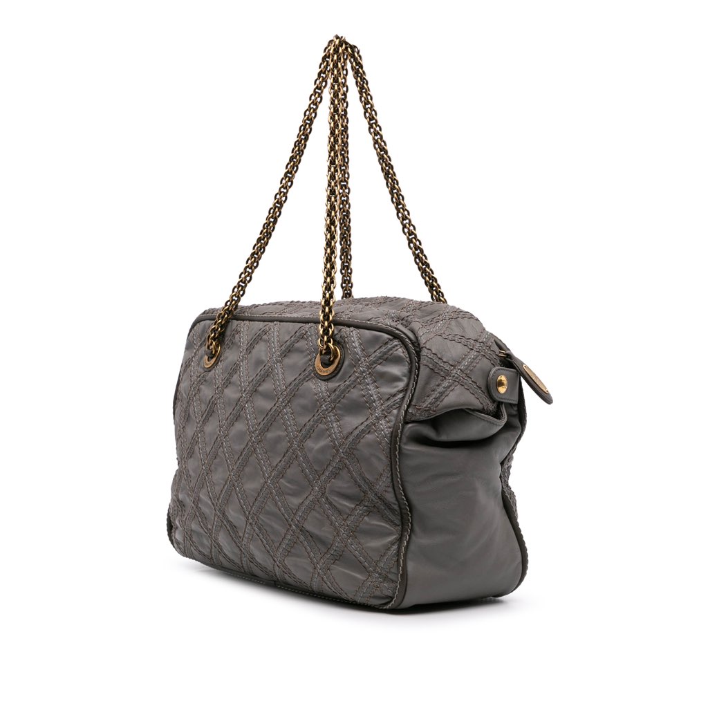 Chanel CC Quilted Calfskin Triptych Tote - 2