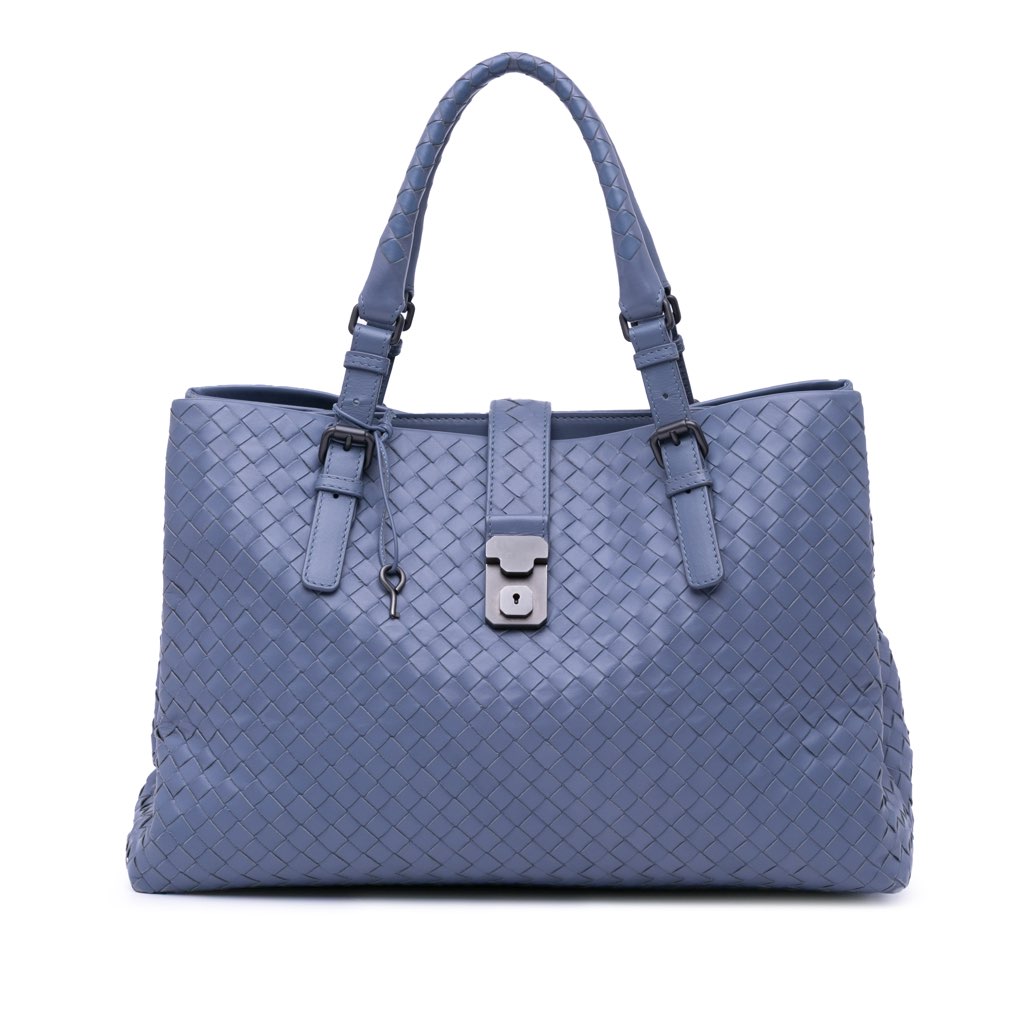 Bottega Veneta Medium Nappa Intrecciato Roma Tote