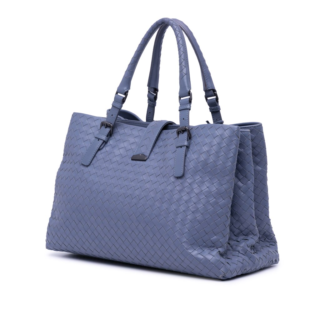 Bottega Veneta Medium Nappa Intrecciato Roma Tote - 2