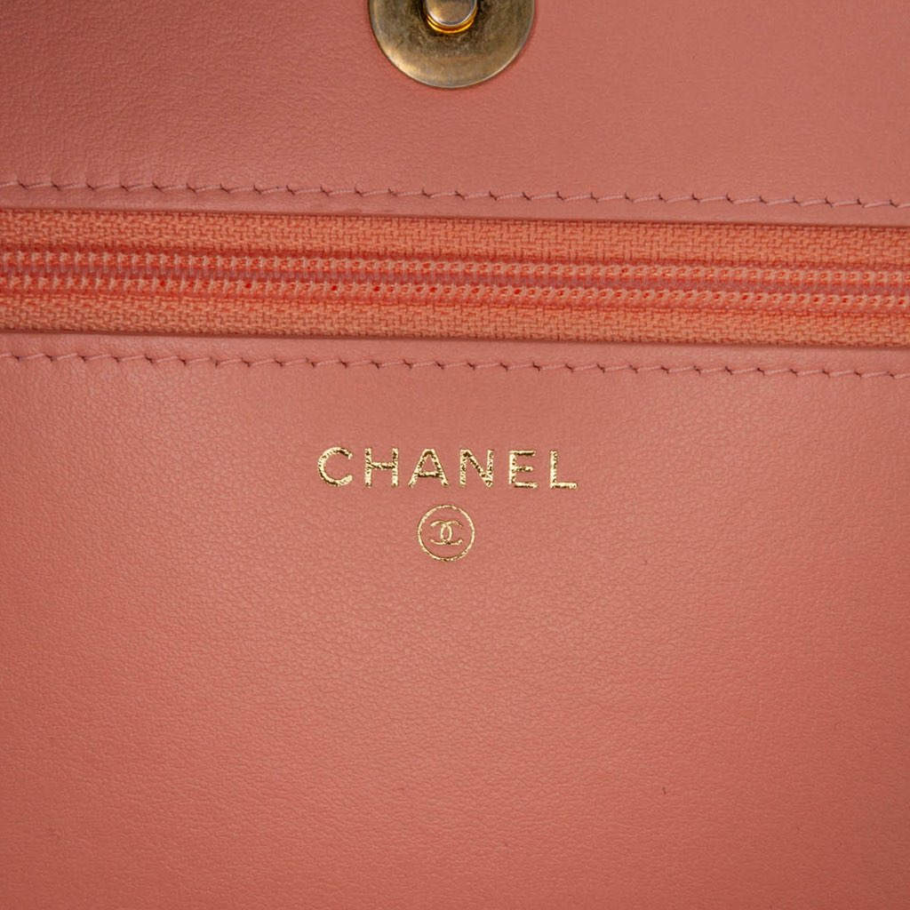 Chanel Quilted Caviar Boy Wallet on Chain - 5