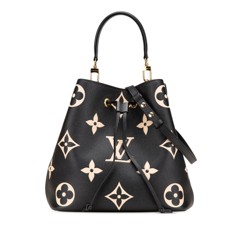 Louis Vuitton Monogram Giant Bicolor Empreinte Neonoe MM
