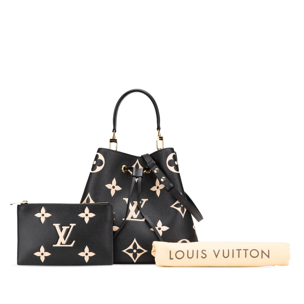 Louis Vuitton Monogram Giant Bicolor Empreinte Neonoe MM - Image 16