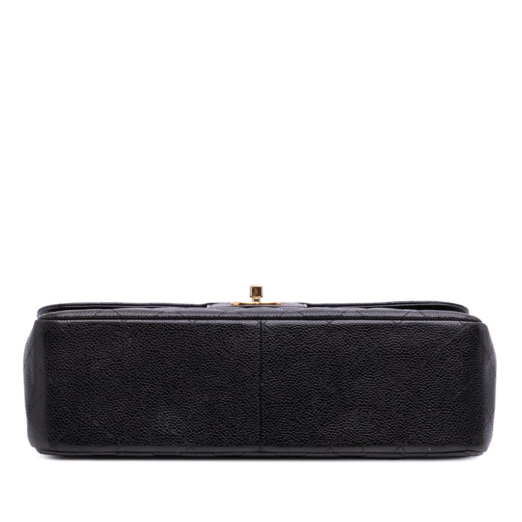 Chanel Jumbo Classic Caviar Double Flap - 3