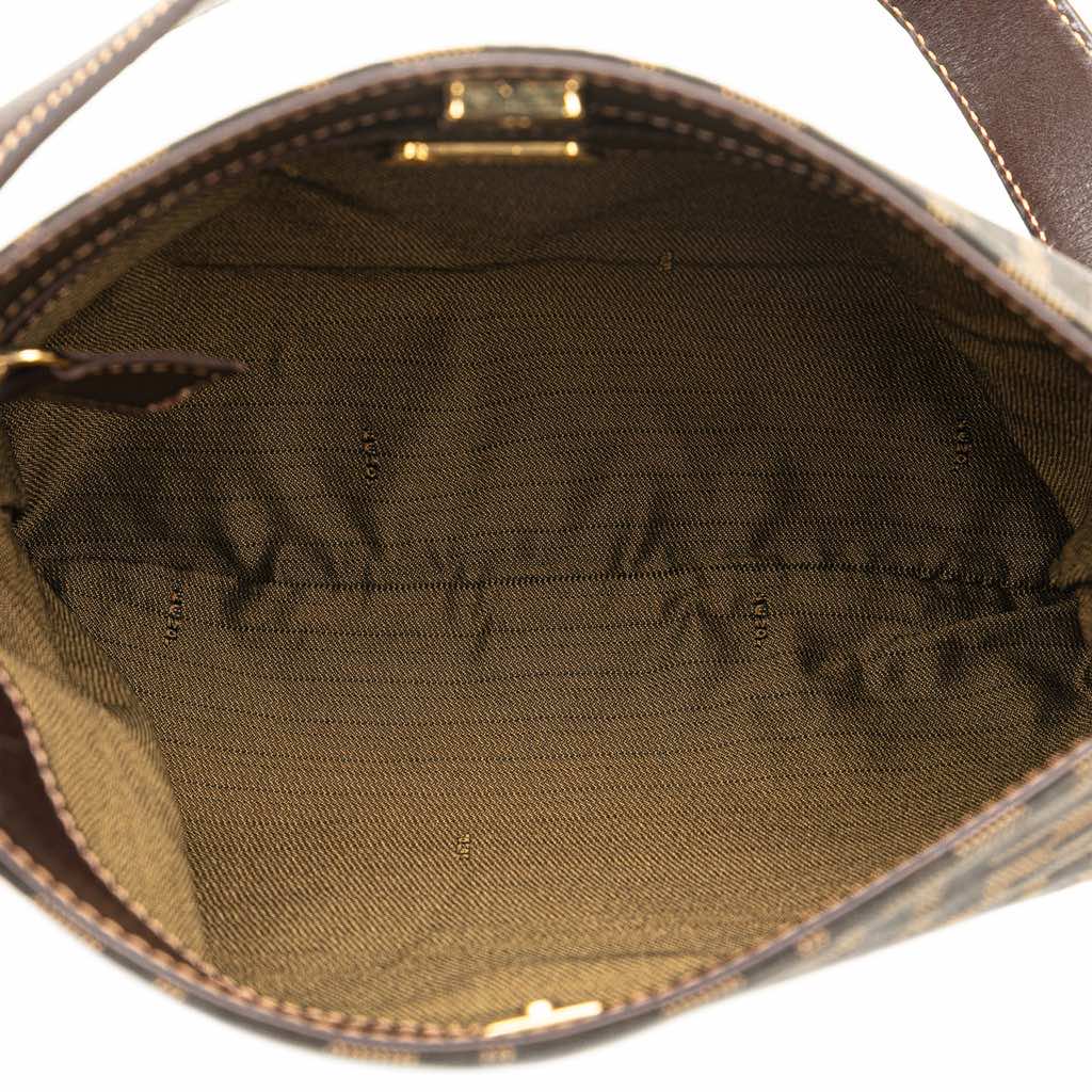 Fendi Zucca Canvas Shoulder Bag - 4