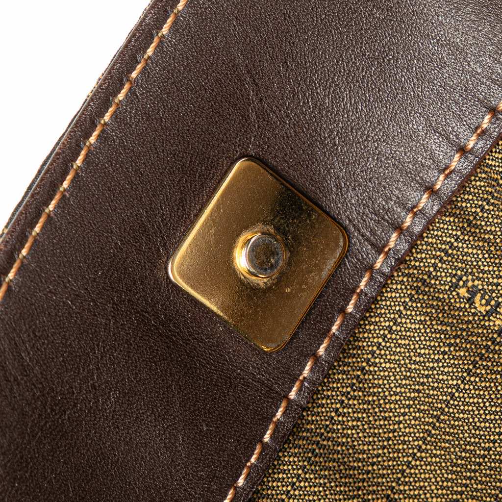 Fendi Zucca Canvas Shoulder Bag - Image 11