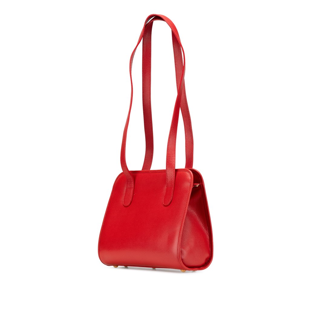 Burberry Leather Shoulder Bag - Back view