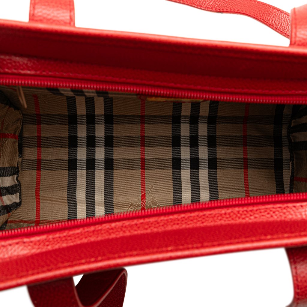 Burberry Leather Shoulder Bag - 4