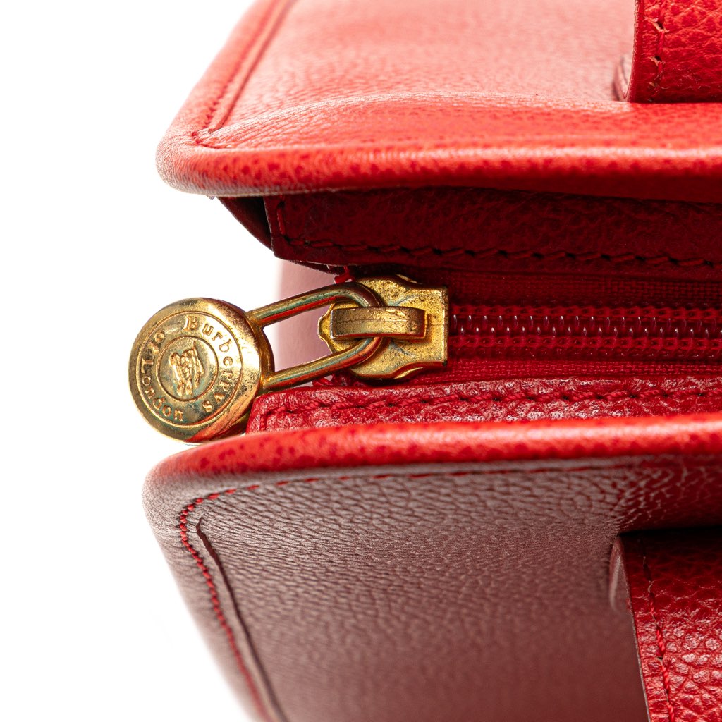 Burberry Leather Shoulder Bag - Detail 2