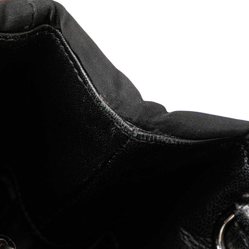 Prada Tessuto Canapa Logo Bow Satchel - Image 13