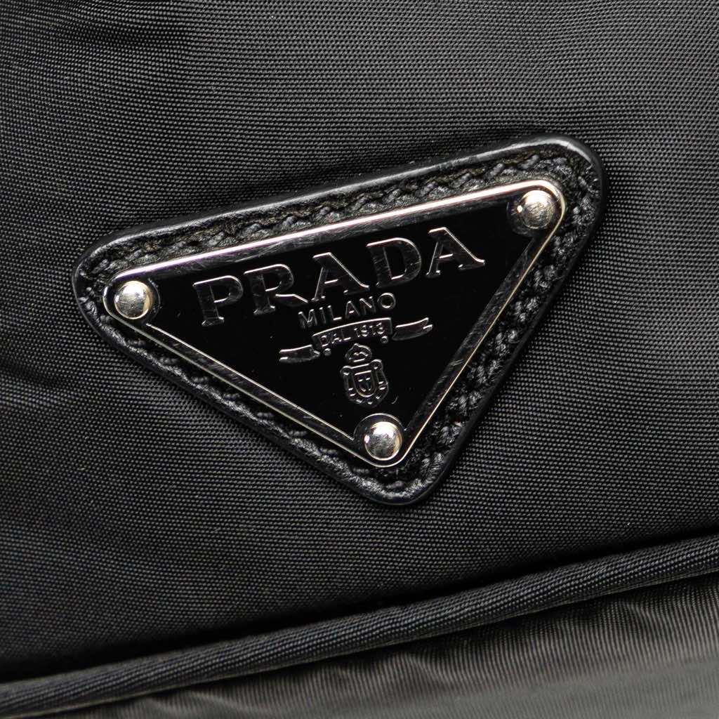 Prada Tessuto Canapa Logo Bow Satchel - Image 11