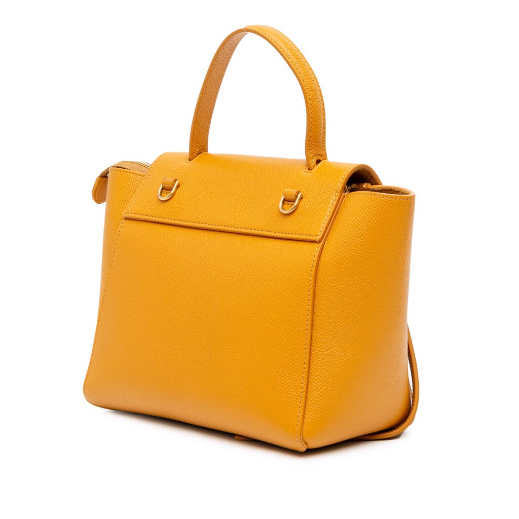 Celine Nano Grained Calfskin Belt Bag - Back view