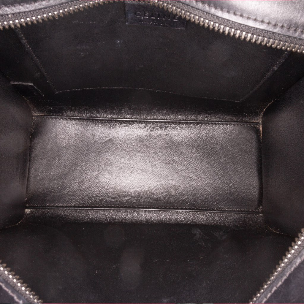 Celine Nano Tricolor Leather Luggage Tote - 4