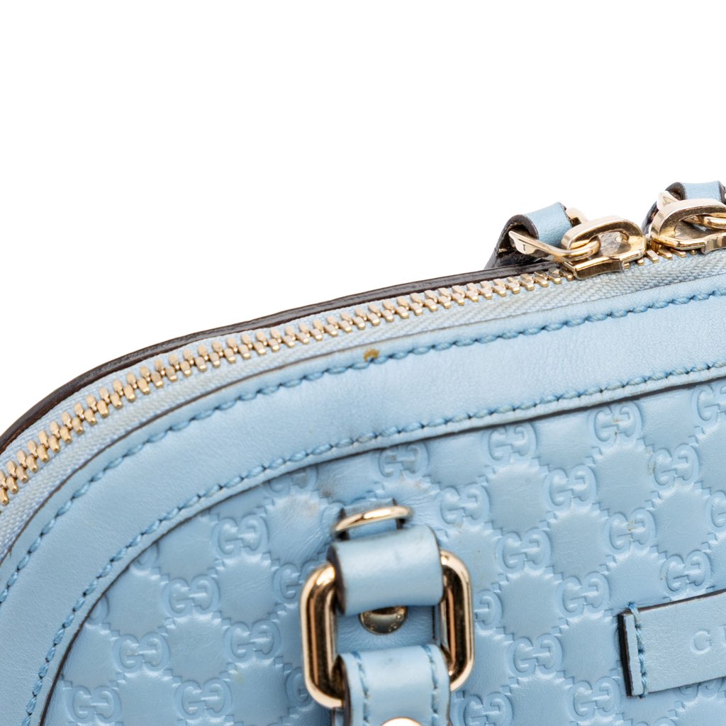 Gucci Mini Microguccissima Dome Satchel - Image 12