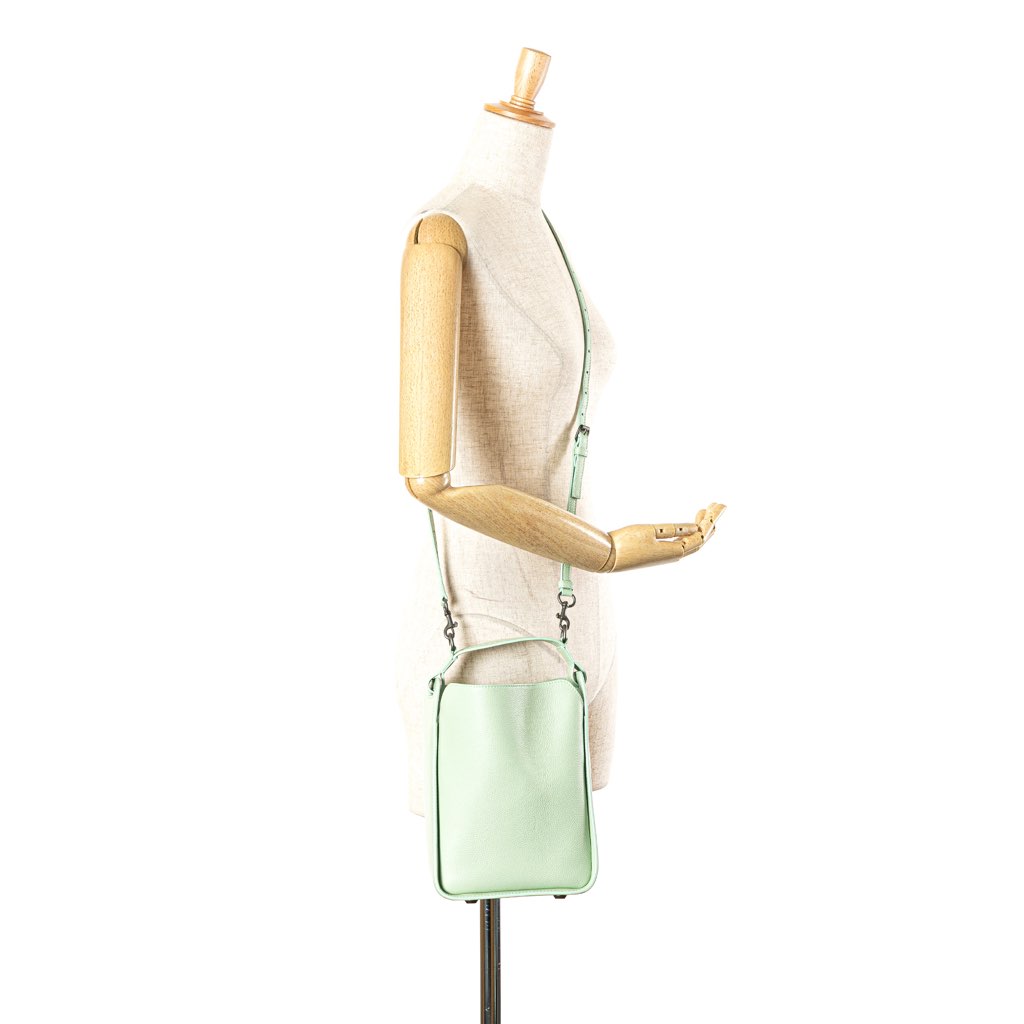 Balenciaga Pebbled Calfskin Tool 2.0 North South XS Tote - Image 14