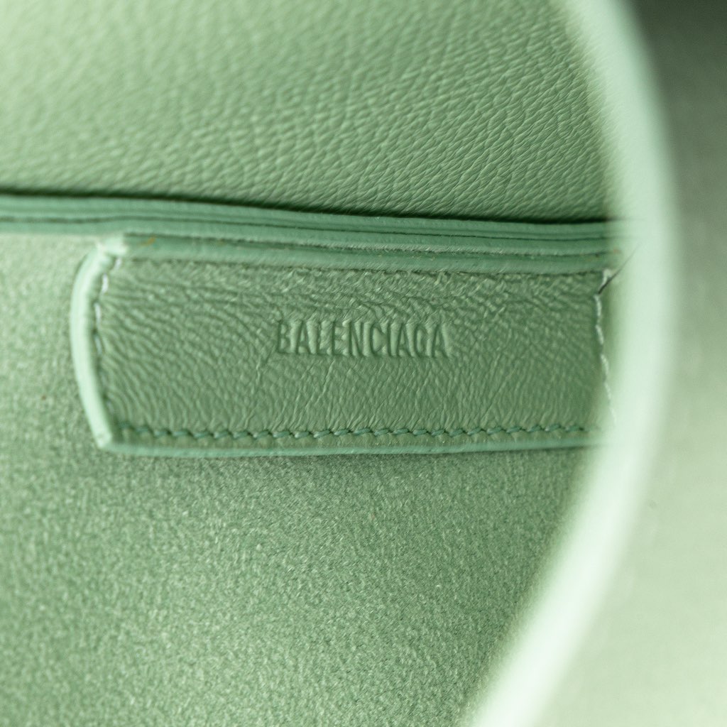 Balenciaga Pebbled Calfskin Tool 2.0 North South XS Tote - Detail 1
