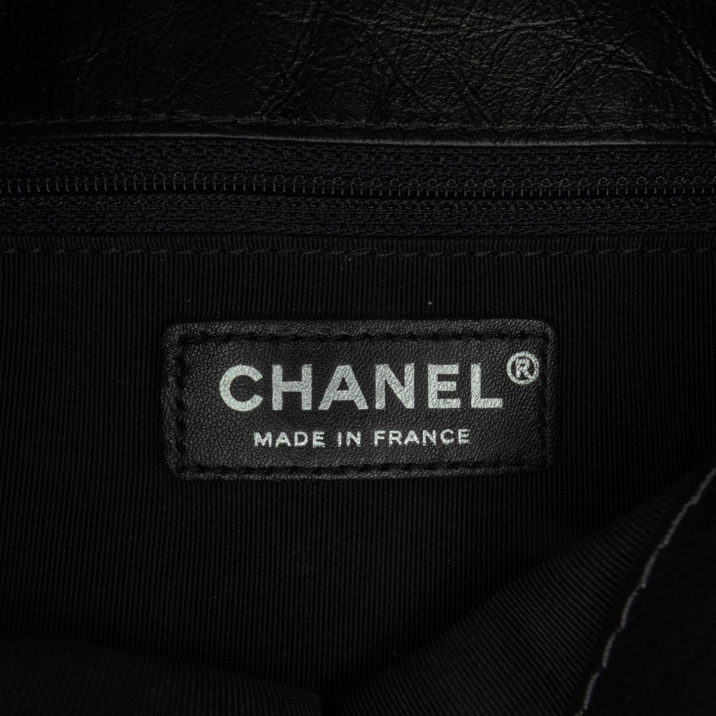 Chanel CC Tweed and Shearling Single Flap - 5