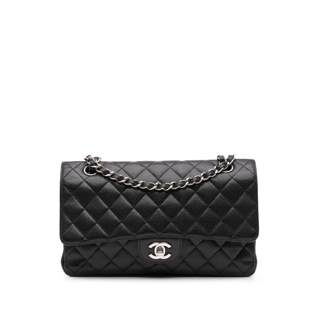Chanel Medium Classic Caviar Double Flap