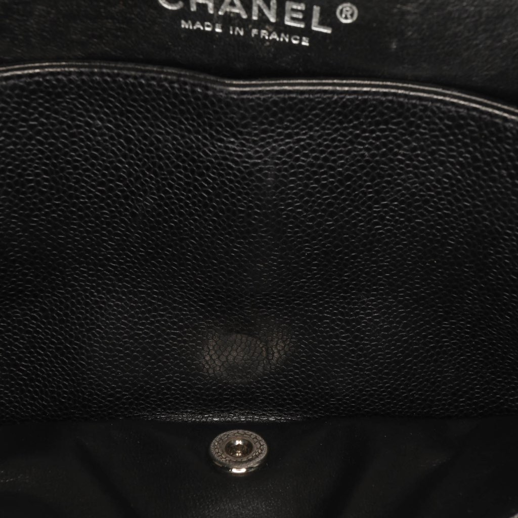 Chanel Medium Classic Caviar Double Flap - 5
